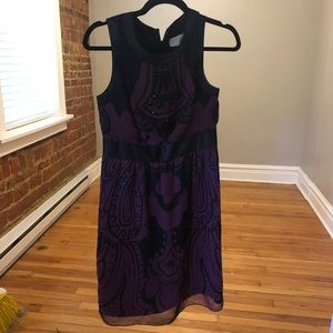 Jodi Arnold for The Limited Purple Dress Sz 2